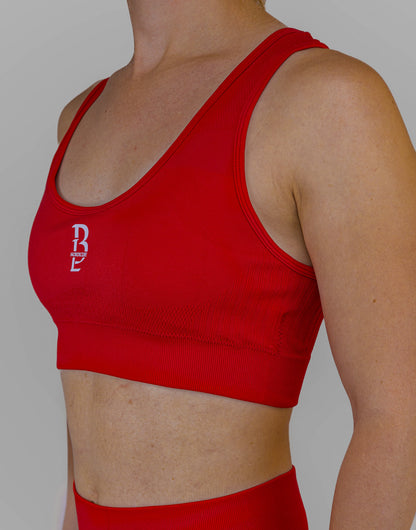 Racerback sports bra