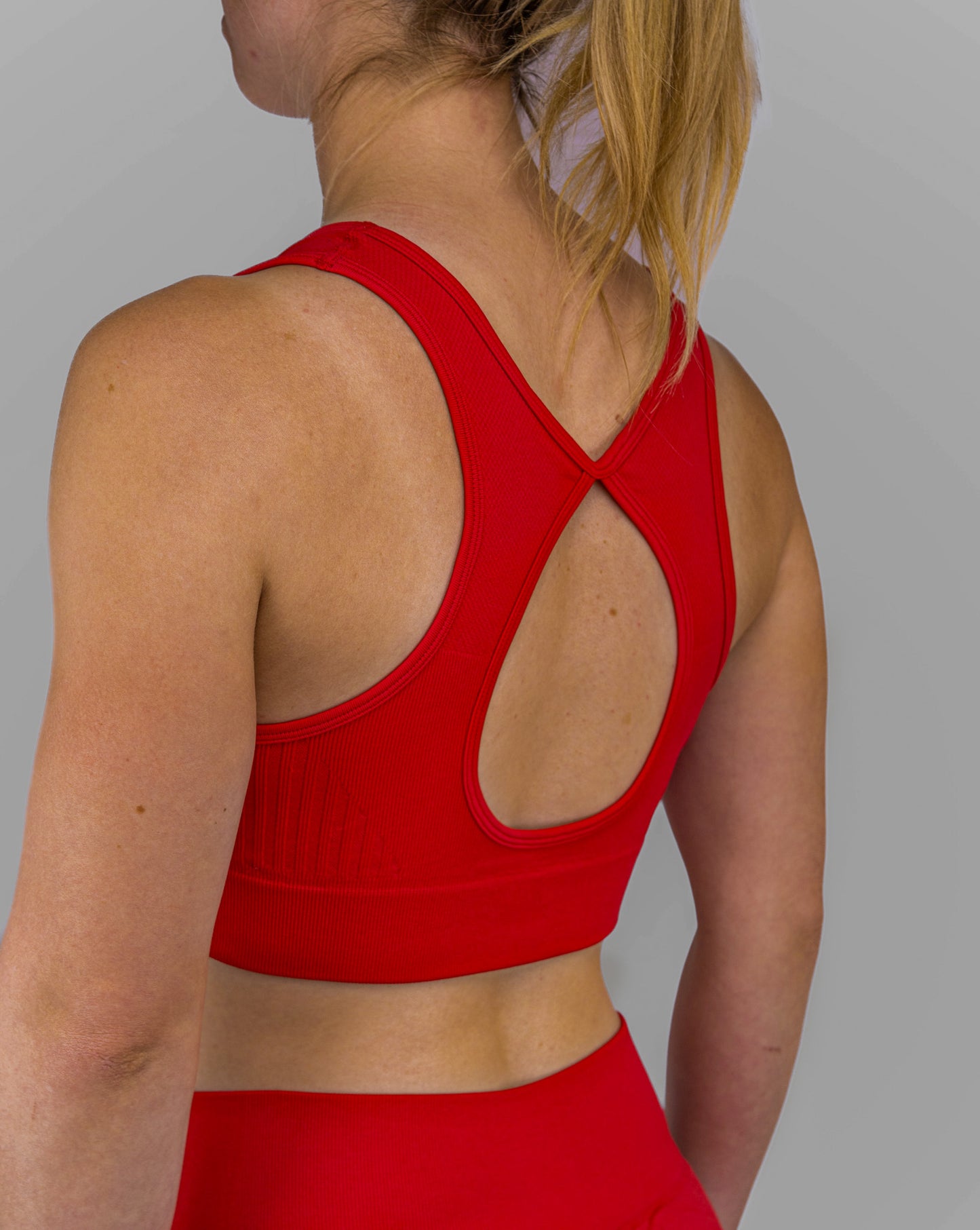 Racerback sports bra