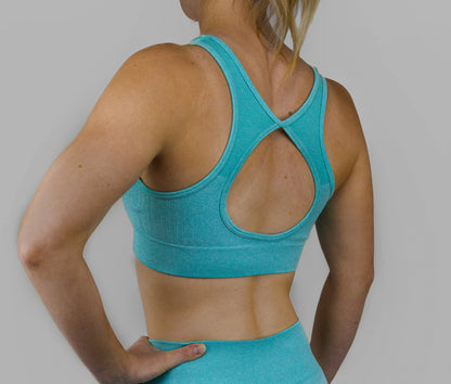 Racerback sports bra