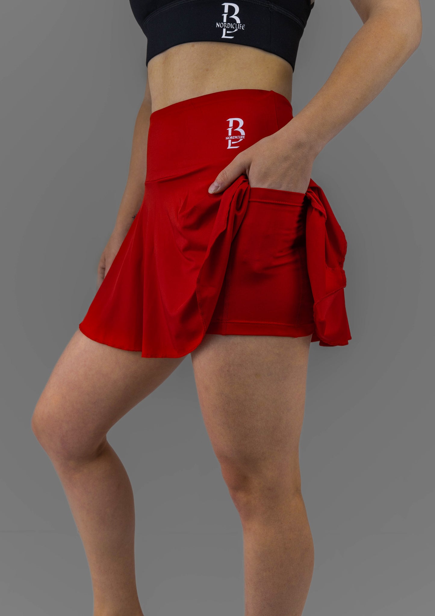 Tennis skirt with pocket